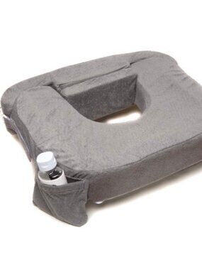 My Brest Friend Twin Nursing Pillow Grey Breastfeeding